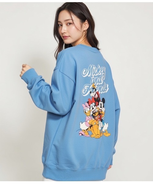 Disney（ディズニー） トレーナー スウェット 「DISNEY/ディズニー」裏