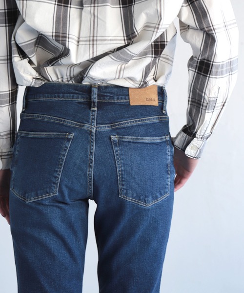 「D.M.G.」 デニムパンツ L インディゴブルー レディース_画像7