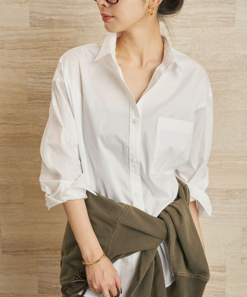 plage（プラージュ） ブラウス シャツ boys washer シャツ レディース