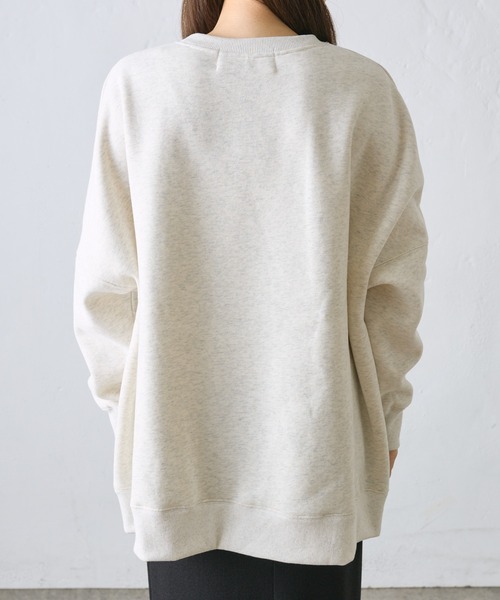 「PUAL CE CIN」 スウェットカットソー FREE モカ レディース_画像4