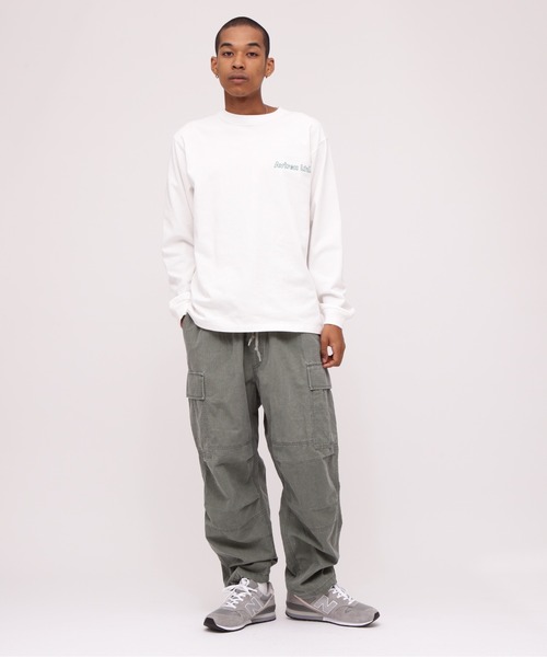 「AVIREX」 カーゴパンツ 2XL オリーブ メンズ_画像2