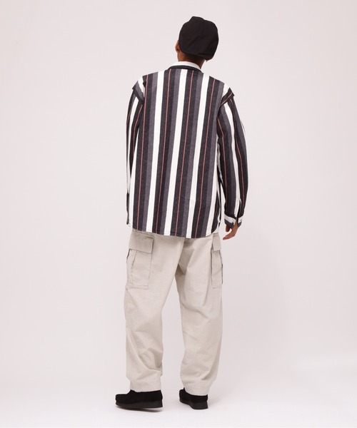 「AVIREX」 カーゴパンツ 2XL オリーブ メンズ_画像6