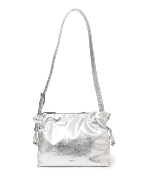 SHIPS（シップス） 「nucle」ショルダーバッグ ONE SIZE シルバー