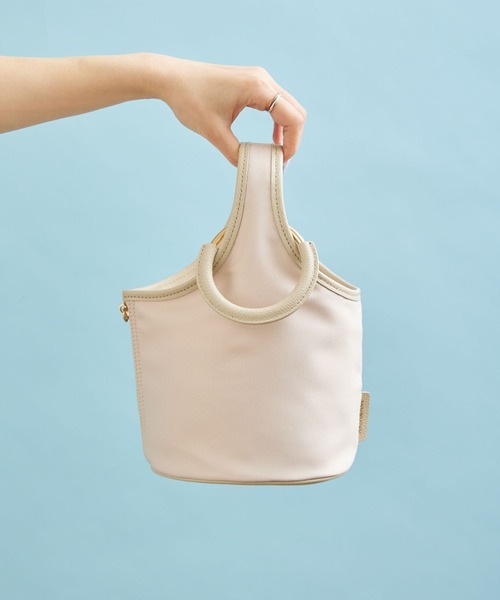 「HASHIBAMI」 ハンドバッグ FREE ターコイズブルー レディース_画像2