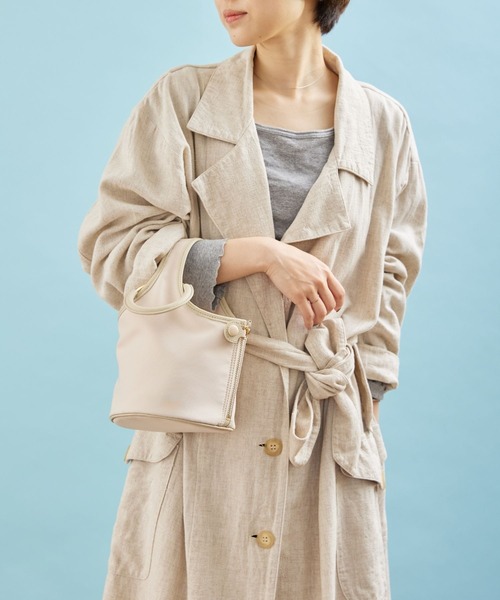 「HASHIBAMI」 ハンドバッグ FREE ターコイズブルー レディース_画像3