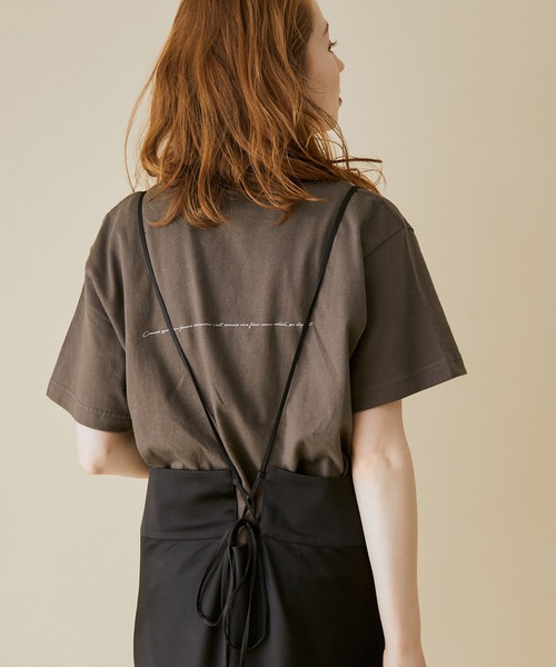 「MADEMOISELLE ROPE'」 半袖Tシャツ FREE ホワイト系その他 レディース_画像6