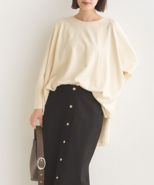 「OMNES」 長袖カットソー FREE ブラック系その他 レディース_画像8