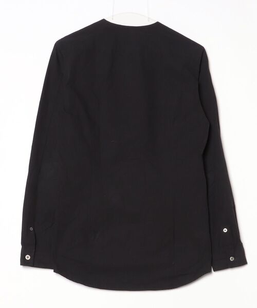 「LOUNGE LIZARD」 長袖シャツ - ブラック メンズ_画像2