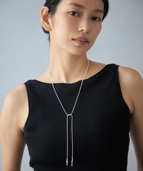 Jouete（ジュエッテ） ネックレス 「ラリエット」 ノット レディース