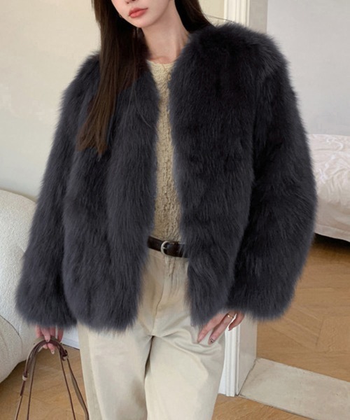 miniministore（ミニミニストア） ジャケット ノーカラージャケット