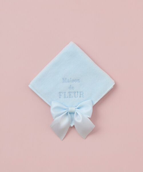 Maison de FLEUR（メゾンドフルール） ハンカチ ビッグリボンタオル