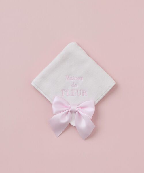 Maison de FLEUR（メゾンドフルール） ハンカチ ビッグリボンタオル