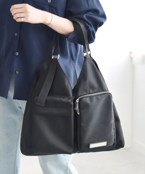 「quaranciel」 トートバッグ ONE SIZE ブラック レディース_画像8