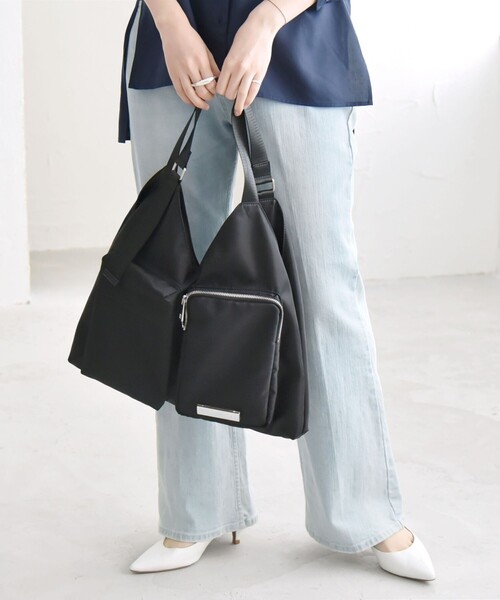 「quaranciel」 トートバッグ ONE SIZE ブラック レディース_画像9