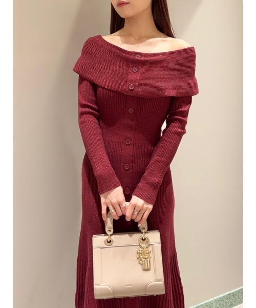 新品 snidel 赤 ニット リボ 心まで満たす色のパワーを♡【赤ニット】の効能にご注目 | USAGI