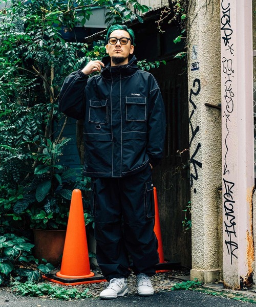 「Subciety」 マウンテンパーカー X-LARGE ブラウン メンズ_画像2