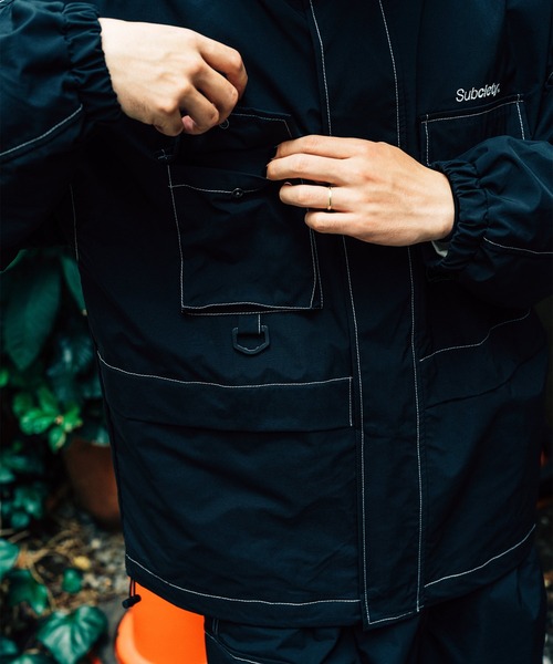 「Subciety」 マウンテンパーカー X-LARGE ブラウン メンズ_画像9