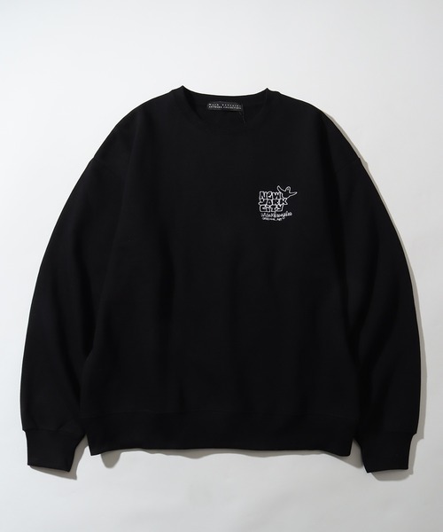 「Mark Gonzales」 スウェットカットソー M ベージュ メンズ_画像9