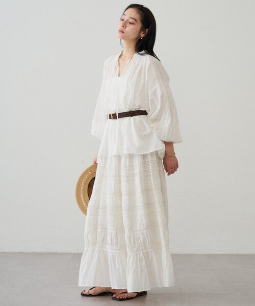 Loungedress（ラウンジドレス） ブラウス シャツ 「INDIA」スキッパー