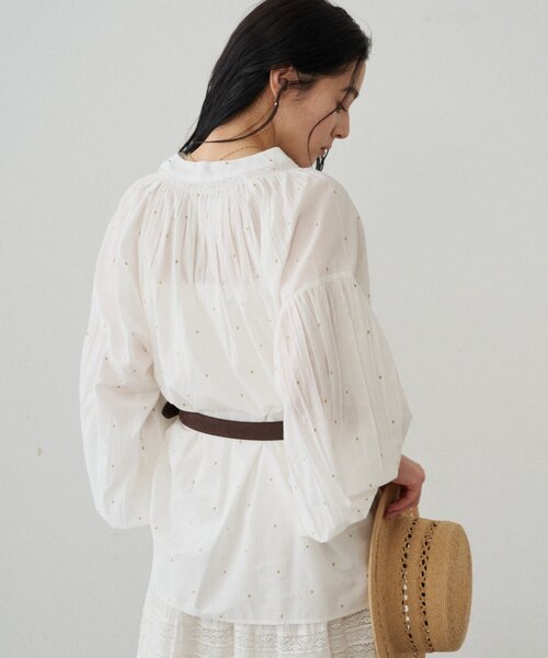 Loungedress（ラウンジドレス） ブラウス シャツ 「INDIA」スキッパー 