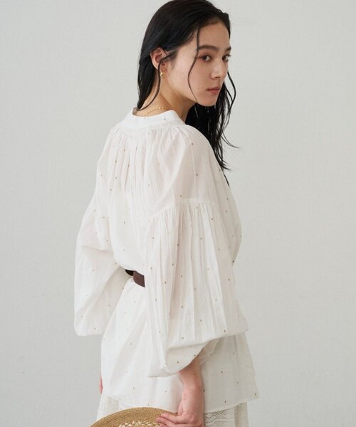 Loungedress（ラウンジドレス） ブラウス シャツ 「INDIA」スキッパー 