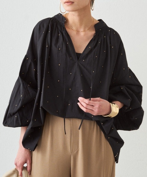 Loungedress（ラウンジドレス） ブラウス シャツ 「INDIA」スキッパー 