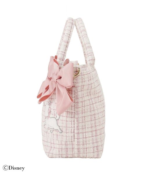 Disney（ディズニー） トートバッグ Disney Marie/ボリュームリボン 