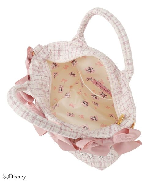 Disney（ディズニー） トートバッグ Disney Marie/ボリュームリボン 
