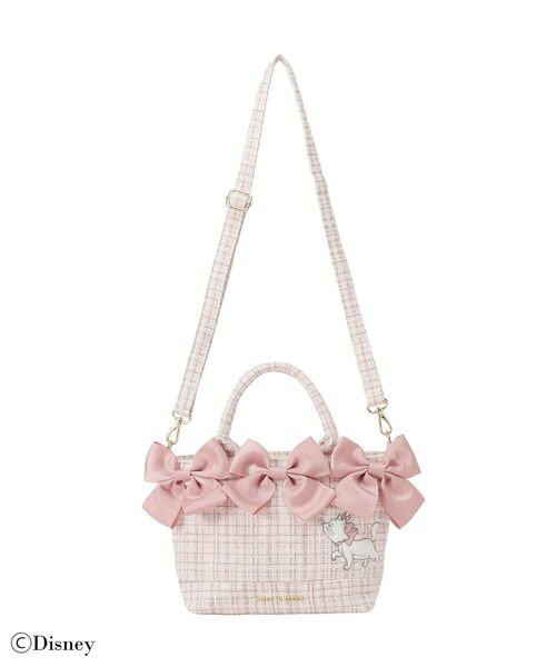 Disney（ディズニー） トートバッグ Disney Marie/ボリュームリボン