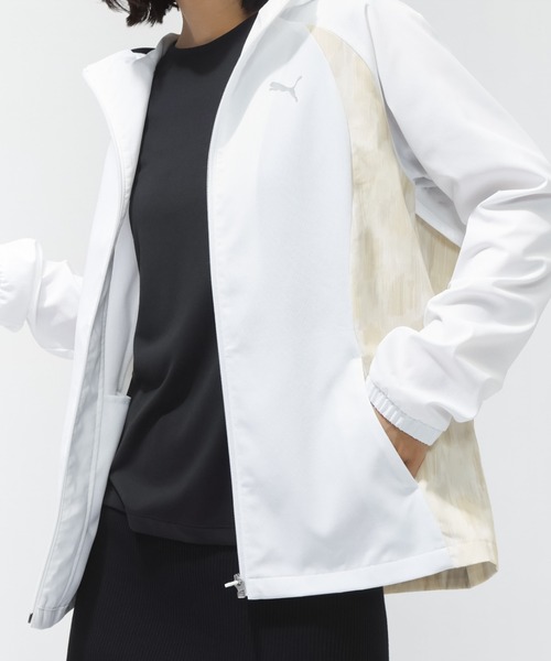 PUMA（プーマ） ブルゾン ジャンバー クロス AOP JKT レディース