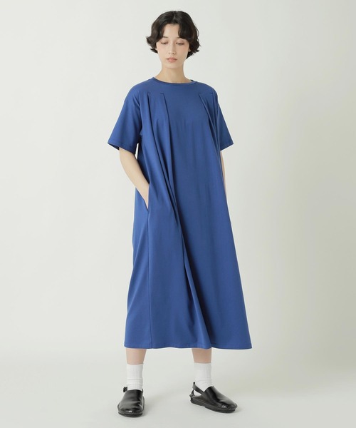 ZUCCa（ズッカ） ワンピース TUCK JERSEY / S : ZOZOTOWN Yahoo!店