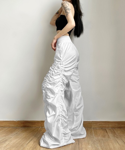 「Mela」 カーゴパンツ X-SMALL ブラック レディース_画像4