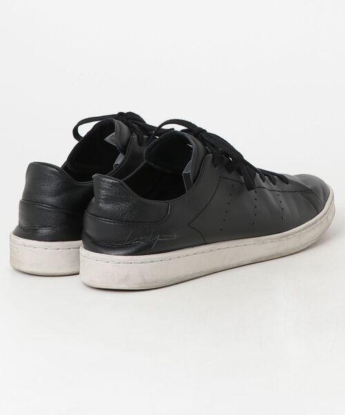 「Y-3」 ローカットスニーカー 28.5cm ホワイト×ブラック メンズの画像