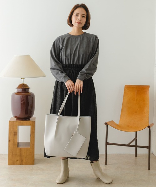 「RODE SKO」 トートバッグ ONE オフホワイト レディース_画像6