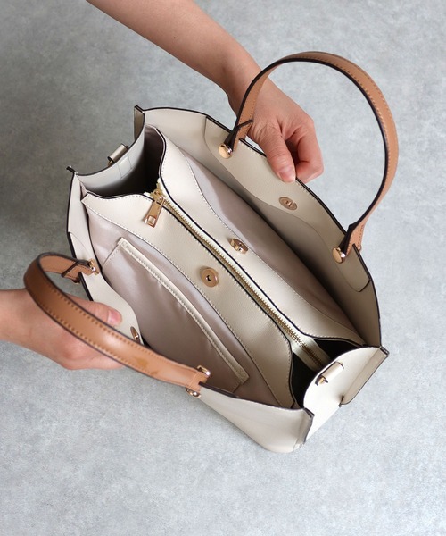 「MIAN 」 2WAYバッグ FREE グリーン レディース_画像6