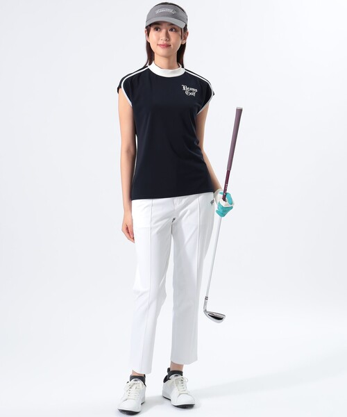 「BEAMS GOLF」 パンツ LARGE ホワイト レディースの画像