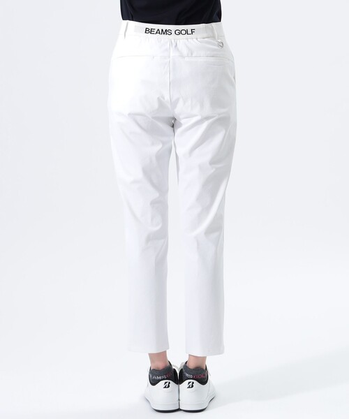 「BEAMS GOLF」 パンツ LARGE ホワイト レディースの画像
