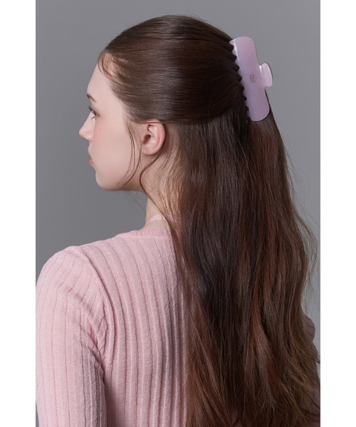 WHITE SANDS ヘアクリップ アセテート クラシック ヘアクリップ