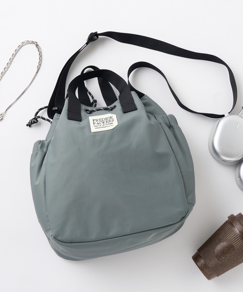 「FREDRIK PACKERS」 2WAYバッグ FREE グレー レディース_画像7