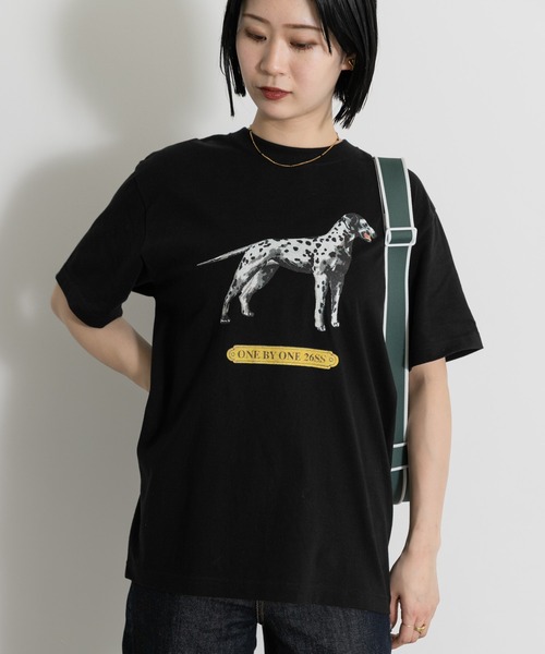 77CIRCA - 77circa 再構築 ドッキング トップス カットソー オーバーサイズ 墨黒 77サーカ 77circa（レディースTシャツ、カットソー）｜トップス