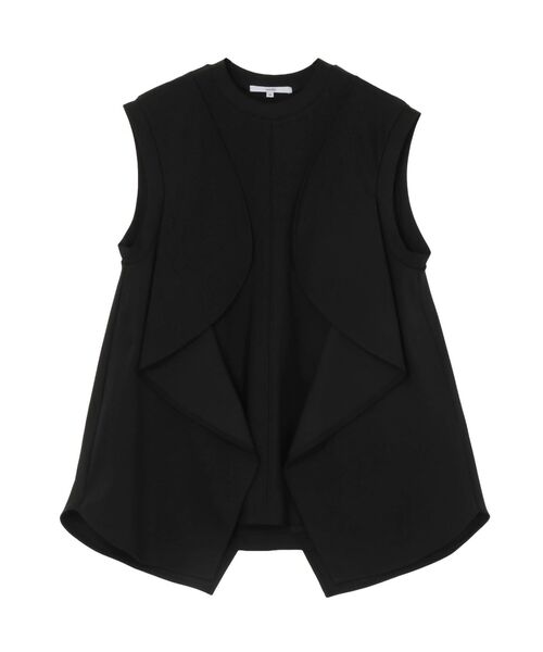 UN3D.（アンスリード） tシャツ WAVE RUFFLE JERSEY TOP / ウェーブ