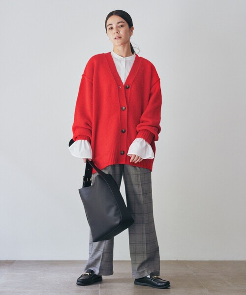 「Afternoon Tea」 イージーパンツ MEDIUM グレー レディース_画像7