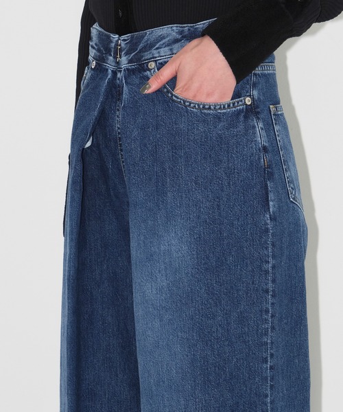 「JOHN LAWRENCE SULLIVAN」 デニムパンツ M ブラック レディース_画像9