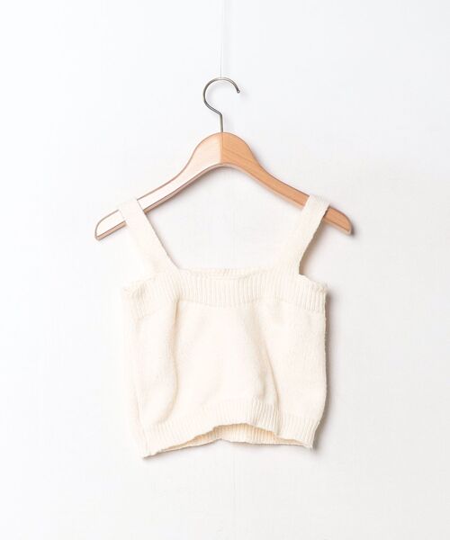「cammie」 ニットアンサンブル F アイボリー レディース_画像4