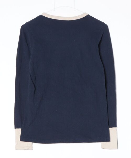 「IENA LA BOUCLE」 「fifi collection」長袖カットソー FREE ネイビー レディース_画像2
