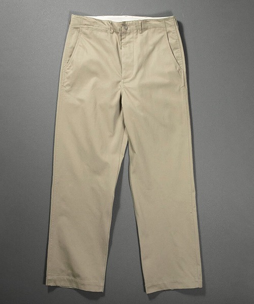8 チノパン US 40's チノパンツ メタル釦 メンズ レディース