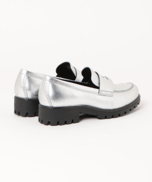 「ECCO」 シューズ 36 シルバー レディース_画像2