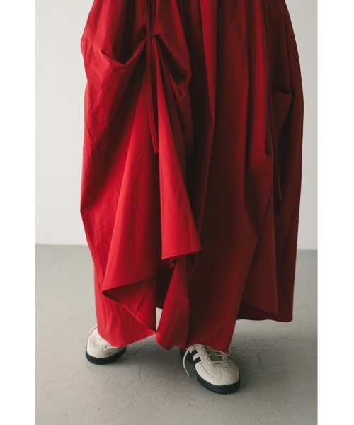「STYLEMIXER」 ロングスカート SMALL レッド レディース_画像5