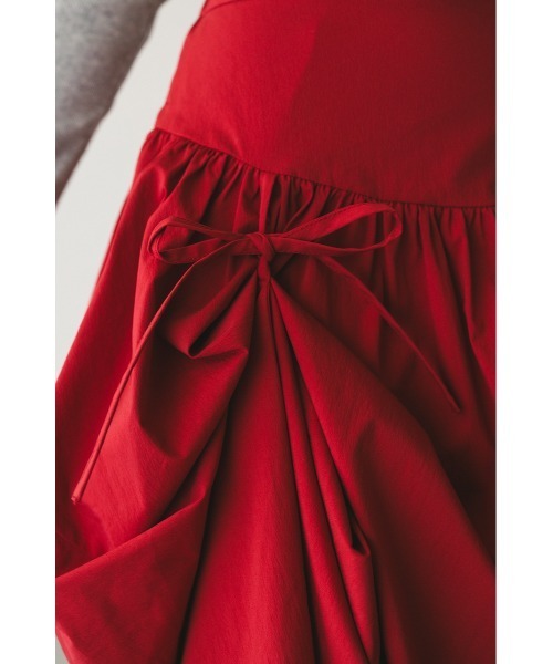 「STYLEMIXER」 ロングスカート SMALL レッド レディース_画像8