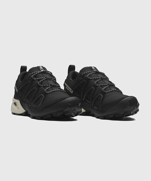 「SALOMON」 ローカットスニーカー 29.0cm ブラック メンズ_画像4